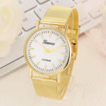 Geneva Ceas dama Quartz, Auriu Ceas
