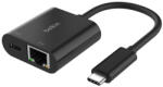 Belkin Usb-c Ethernet Adapter 100w Pd (inc019btbk)