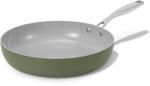 Elmich Tapadásmentes kerámia serpenyő Vital Ø 26 cm - olívazöld