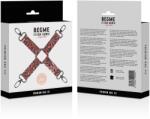 Begme Fetish Games Begme Red Edition-Red Edition Lesă Hog Tie din Piele Vegană