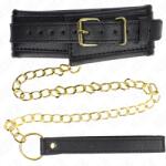 KINK Collar & Gag-Colier cu Bandă Imitație Piele Spumă Model 1