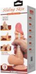 Pretty Love Dildos-Sliding Skin Series Dildo Realist cu Ventuză 19.4 cm-TPR Dildo