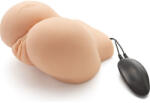 ACT Act-Big Ass Masturbator Realist cu Vibrator-TPR, Waterproof