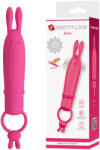 Pretty Love For Him-Delia Rabbit Vibrator cu Inel de Rezistență-Silicon, 10 Vibrator