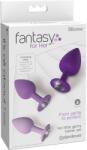 PIPEDREAMS Fantasy For Her-Set Plug Anal Violetă-Silicon, Waterproof