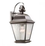Hinkley Aplică exterior Mount Vernon KL-MOUNT-VERNON2-L-OZ - 1xE27, bronz antichizat (KL-MOUNT-VERNON2-L-OZ)