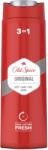 Old Spice Original Shampoo tusfürdő férfiaknak 3 az 1-ben 400 ml (8001841861630)