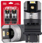 AMiO Becuri LED FULL CANBUS PRO P27/7W 2x3157 SMD alb 12V 24V AMIO-03598 (AX_03598)