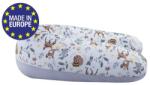 BOMIMI Pernă de alăptare Bomimi ADOS 150x30, animale de pădure, bej