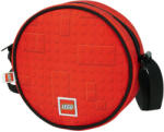 LEGO® Geantă rotundă crossbody LEGO Brick Dots Roșu