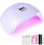  Körömlámpa Roexun V7 Led+uv 168W Lila LCD Kijelző (6915647580867)