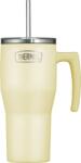 Thermos Cană termos cu pai Thermos Refreshing 850 ml, galben mat (160104)