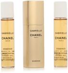 CHANEL Gabrielle Essence set pentru femei Apă de parfum rezervă 3 x 20 ml + Flacon reîncărcabil