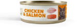 Amity Hypoallergen Chicken-Salmon Macska Konzerv 95 g - webshop