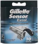 Gillette Sensor Excel csere borotvabetétek 10 db M