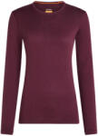 Icebreaker Merino 200 Oasis LS Crewe Dk Berry Női póló L