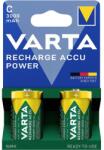 VARTA C/R14 NiMH 3000 mAh újratölthető elemek, 2 db L-BAT0357 (BAT0357)