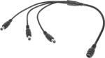 LTC Cablu de alimentare DC cu distribuție LTC, 1 la 3, conector 2, 1/5, 5 L-LX3323 (LX3323)