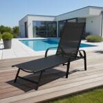  Șezlong relaxant reglabil Avenberg MARGARITA negru