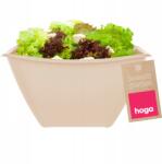 Hoga Tál Salátás Tál Konyhai Műanyag Élelmiszerhez 3, 6L 26cm Krémszínű (HG1043)