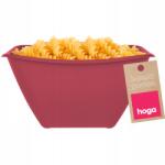 Hoga Tál Konyhai Salátástál Műanyag Élelmiszer 1, 9L 20cm Bordó (HG1042)