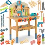 RicoKids RK-876 Fa műhelyasztal szerszámokkal (787600)