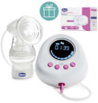 Chicco Elektromos mellszívó Single pink + CHICCO Melltartóbetét 30 db