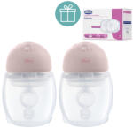 Chicco Elektromos mellszívó Hands-free Duo + CHICCO Melltartóbetét 30 db