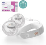 KinderKraft Mellszívó Double Hands-free Gentleneste + CHICCO Melltartóbetét 30 db