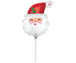 GoDan Balon folie Mos Craciun, 33 x 24 cm GD1761 Baloane folie (GD1761)
