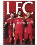 Nebulo Spirálfüzet A5 70 lapos vonalas LIVERPOOL