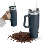 Altom Design Hőszigetelt bögre szívószállal és fogantyúval nagy 880 ml hideg és meleg italokhoz (020401697)