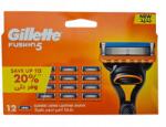Gillette Utántöltők a Gillette Fusion borotvához 5 penge 12 db (8700216388306)
