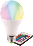 Total Green Bec LED EVO17 A60 5W E27 RGB cu telecomanda (EL0039408)
