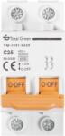 Total Green Intrerupator automat bipolar 25A curba C 6kA (EL0004095)