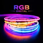 ART Banda LED COB RGB Digital Running Waterfall WS2811 576LED M 19W M 5 metri (ARTAC-090-86597)