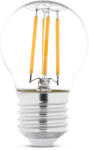 Novelite Bec LED filament sferic 4W E27 2700K clar (EL0081034)