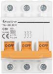 Total Green Intrerupator automat tripolar 20A curba C 6kA (EL0004100)