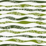 Dariana Covoras Antiderapant pentru Baie si Piscina Botanical Waves V24028D, 65 80 cm, Absorbant, tip Burete, PVC, Verde Alb Covor