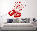 4 Decor Sticker Cutie cu inimioare - beestick-deco - 94,00 RON
