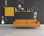 4 Decor Sticker Pisici cu stil - beestick-deco - 79,00 RON