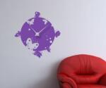 4 Decor Sticker Ceas de perete Fluturi, fluturi