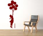 4 Decor Sticker Fetita cu Baloane - beestick-deco - 89,00 RON