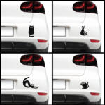 4 Decor Sticker auto - Pisicute dragute (pachet)