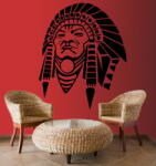 4 Decor Sticker Indianul sef - beestick-deco - 88,00 RON