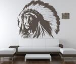 4 Decor Sticker Silueta de Indian - beestick-deco - 137,00 RON