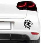 4 Decor Sticker auto - Coama leului