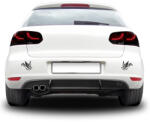 4 Decor Sticker auto - Randunici (pachet)