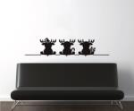 4 Decor Sticker Reni amuzanti - beestick-deco - 58,99 RON