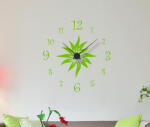 4 Decor Sticker Ceas de Perete Floare decorativa